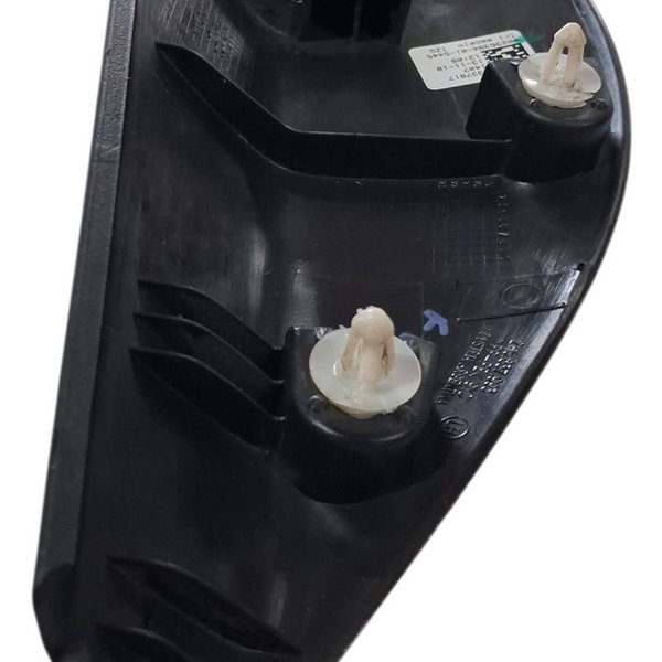 Moldura Interna Retrovisor Esquerdo Amarok 2019 V6 3.0 Cx728 Preto