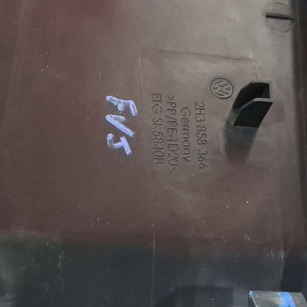 Acabamento Tampa Painel Direito Amarok 3.0 V6 2019 Cx728 Preto