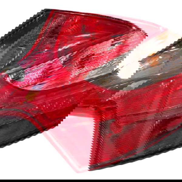 Lanterna Traseira Esquerda Focus Hatch 2014 Esquerdo/motorista Vermelho