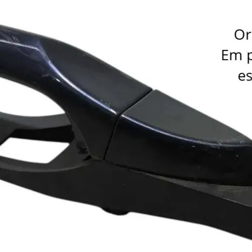 Maçaneta Externa T. E. Jac J3 12/14 Cx756 Preto Traseira