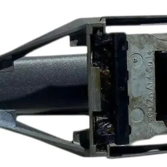Maçaneta Externa Traseira Esquerda Polo 2011 Cx757 Preto Traseira