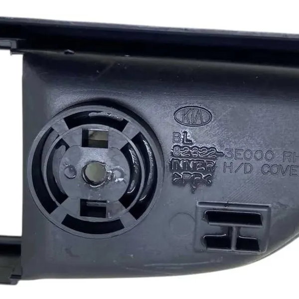 Moldura Maçaneta Interna D. D. Sorento 2008 Cx757 Preto Dianteira