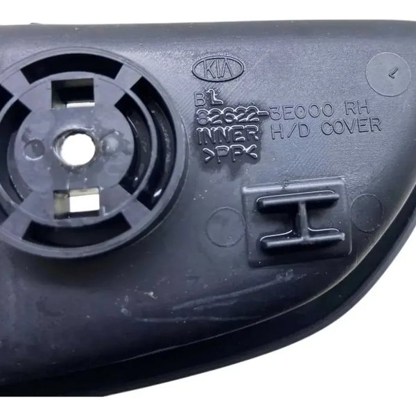Moldura Maçaneta Interna D. D. Sorento 2008 Cx757 Preto Dianteira