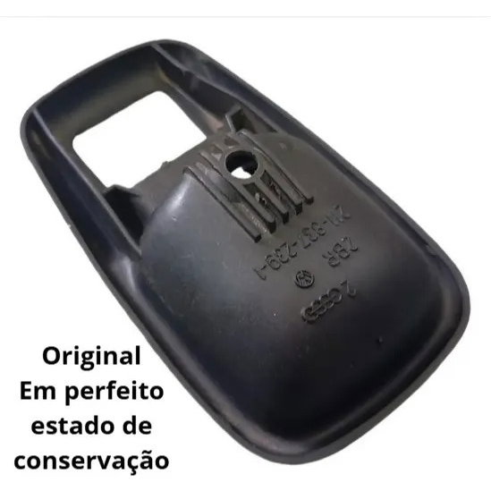 Acabamento Da Maçaneta Interna Kombi 97/10 Cx757 Preto Dianteira/traseira
