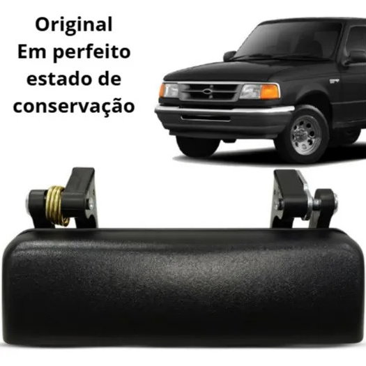 Maçaneta Externa Puxador Ranger 94/04 - Explorer 97 Cx757 Preto Dianteira/traseira