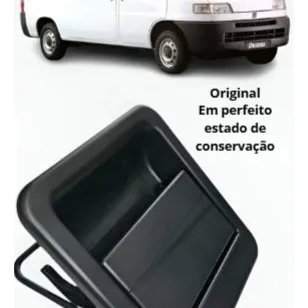 Maçaneta Externa Porta D. D. Ducato 99 Até 02 Cx759 Preto Dianteira