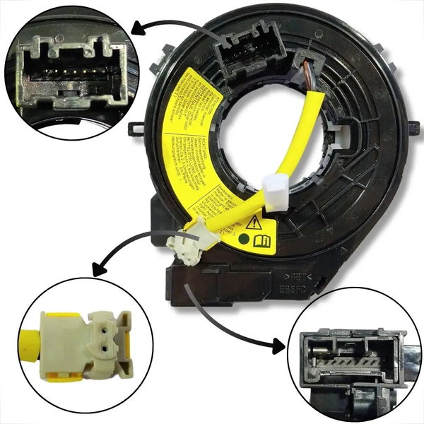 Cinta Airbag Hard Disc Ecosport 13/15 Cx761 Preto
