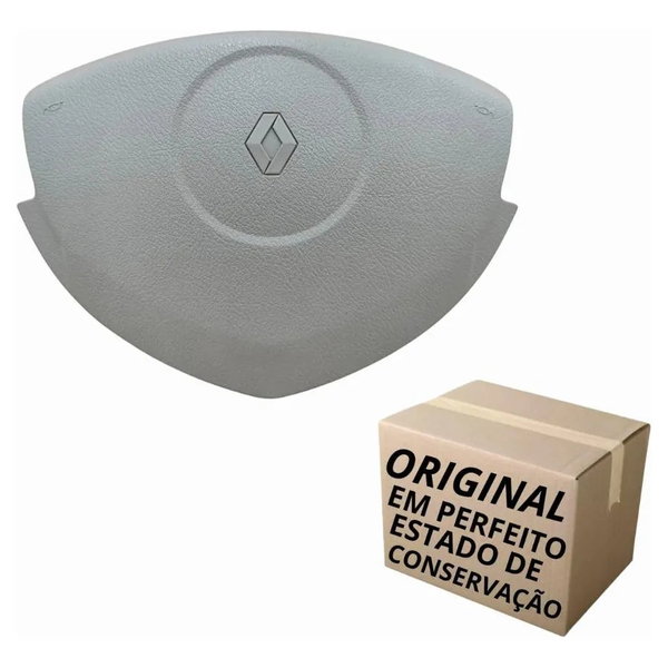 Tampa Capa Buzina Volante Renault Sandero Logan Clio 08/2012