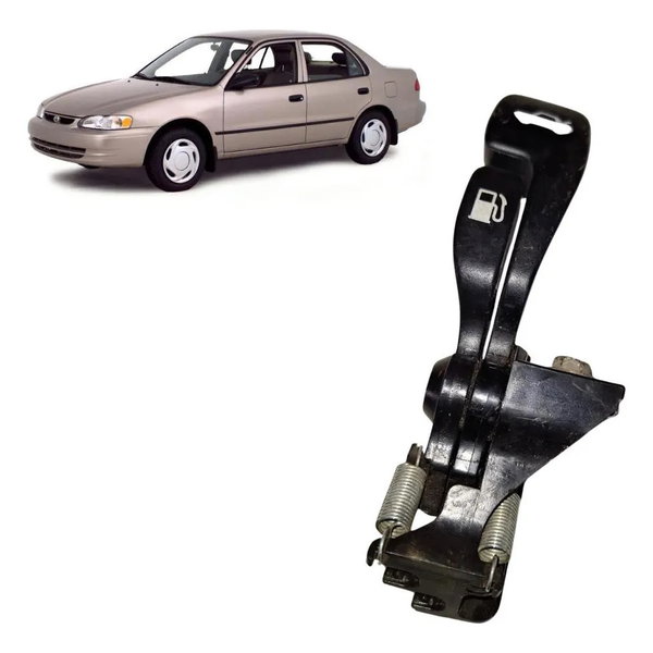 Puxador Abridor Portinhola (sem Cabo) Toyota Corolla 2000 Preto