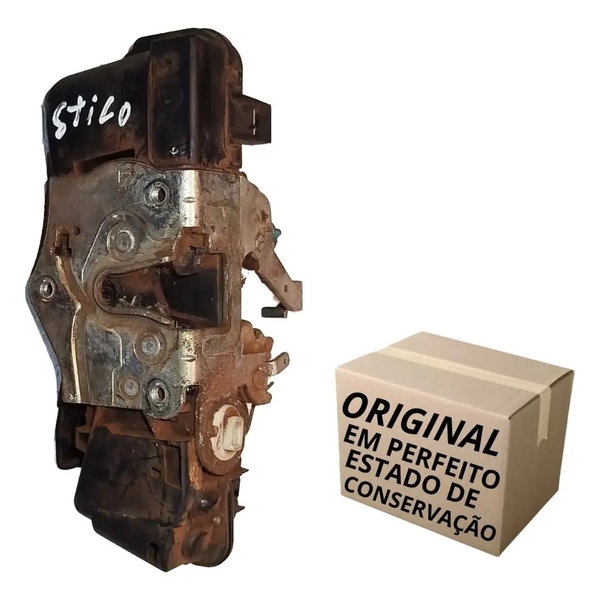 Fechadura Elétrica Porta Tras Esq Fiat Stilo 2003 A 2010 10p