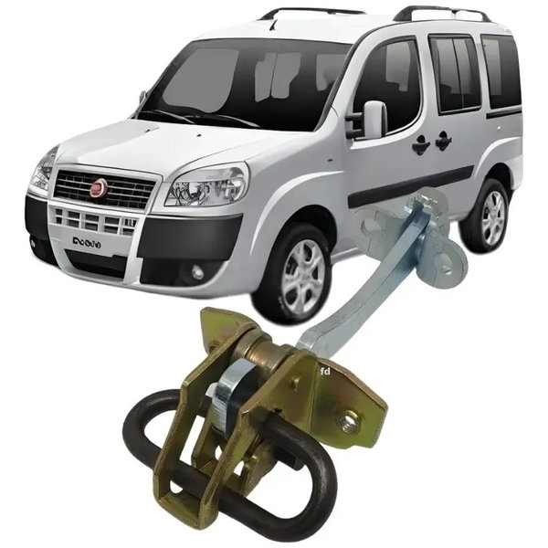 Limitador Porta Dianteira Motorista Doblo 2002 A 2011 2012