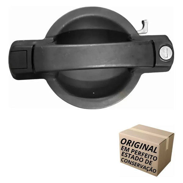 Maçaneta Externa Porta Corrediça Fiat Doblo 2011 A 2013 Orig Preto Dianteira/traseira