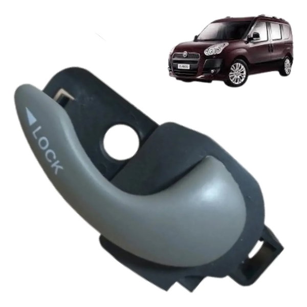Macaneta Interna Fiat Doblo Lado Carona ( Dir) Orig Apos 02/ Dianteira