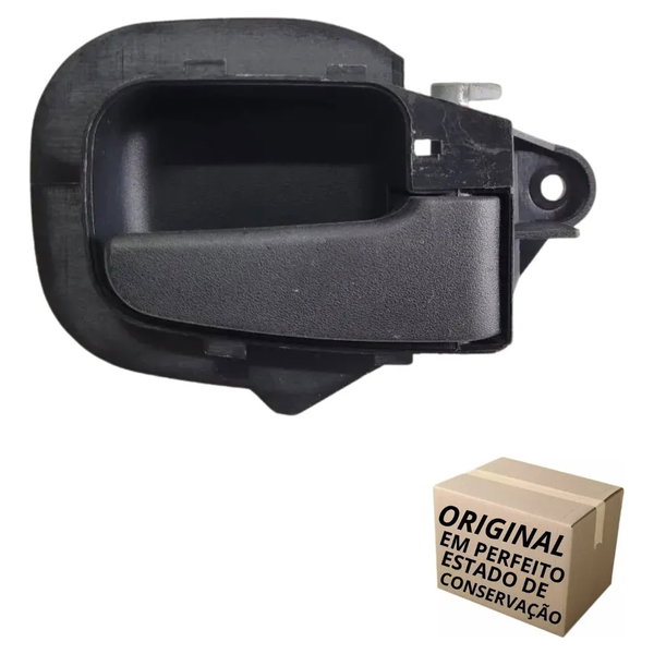 Maçaneta Interna Dianteira Direita Bmw 325i 1993 1994 1995 Preto Dianteira