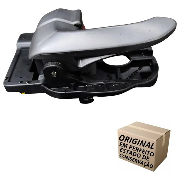 Maçaneta Interna Traseira Esquerd Kia Soul 2009-2012 - Cinza Preto Traseira