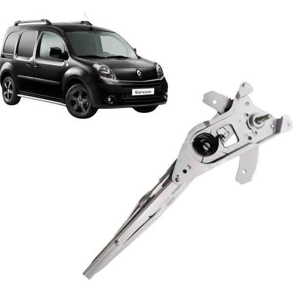 Maquina Vidro Manual Esquerda Renault Kangoo 1999 A 2017