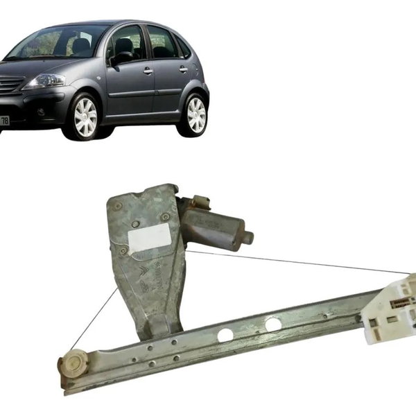 Maquina Vidro Elétrico Traseira Esquerda Citroen C3 04/11