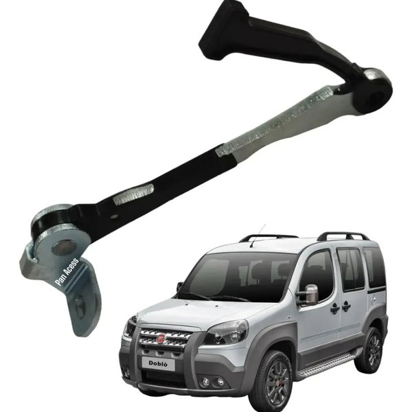 Limitador Porta Traseira Bau Doblo 2012 2013 2014 2015 Haste
