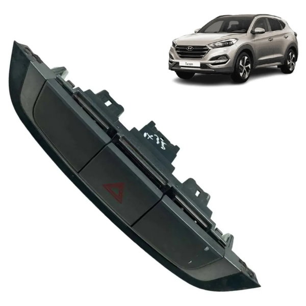 Botão Comando Pisca Alerta Hyundai Ix35 2015 A 2019