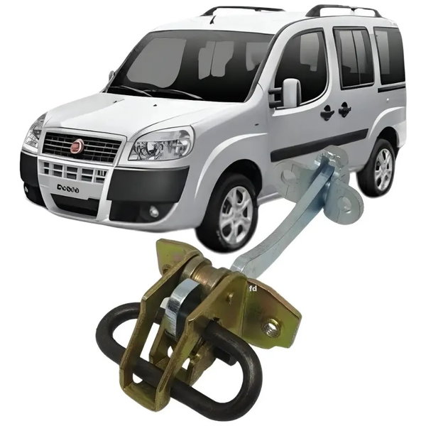 Limitador Porta Dianteira Motorista Doblo 2002 A 2011 2012
