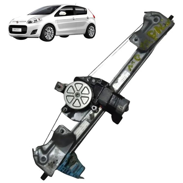 Maquina Vidro Traseira Direita Fiat Novo Palio 2012 A 2017
