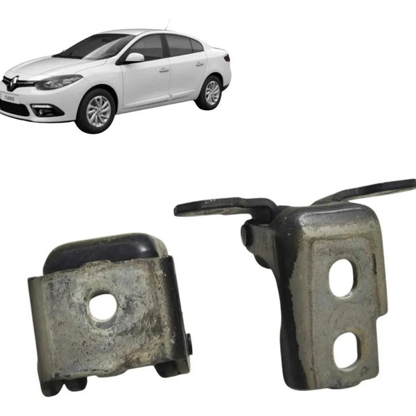 Par Dobradiça Porta Tras Direit Renault Fluence 2011 A 2015