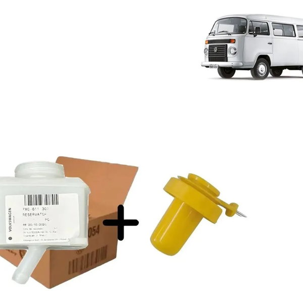Reservatório Óleo Freio Kombi Com Tampa Original 7x0611307