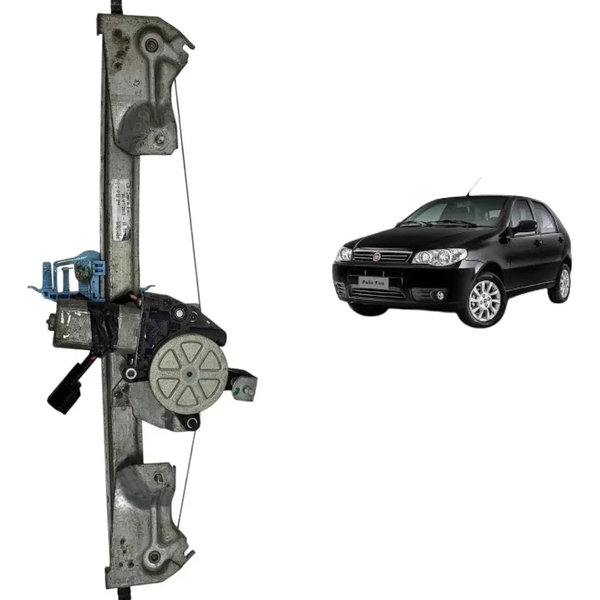 Máquina Vidro Traseira Esquerda Fiat Palio 2014