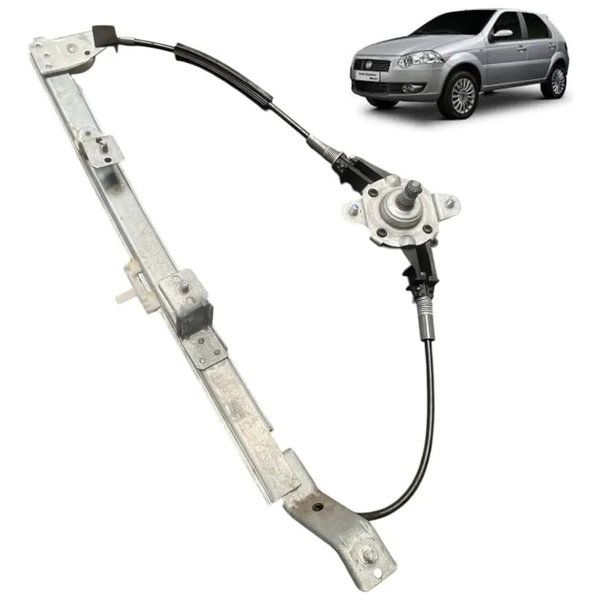 Maquina Vidro Manual Traseira Esquerda Fiat Palio Siena