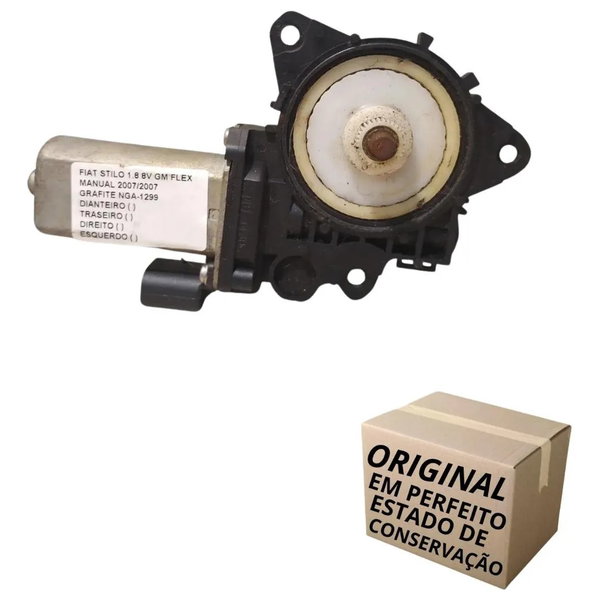 Motor Máquina Vidro Fiat Stilo 2003 A 2011 Dianteiro Direito
