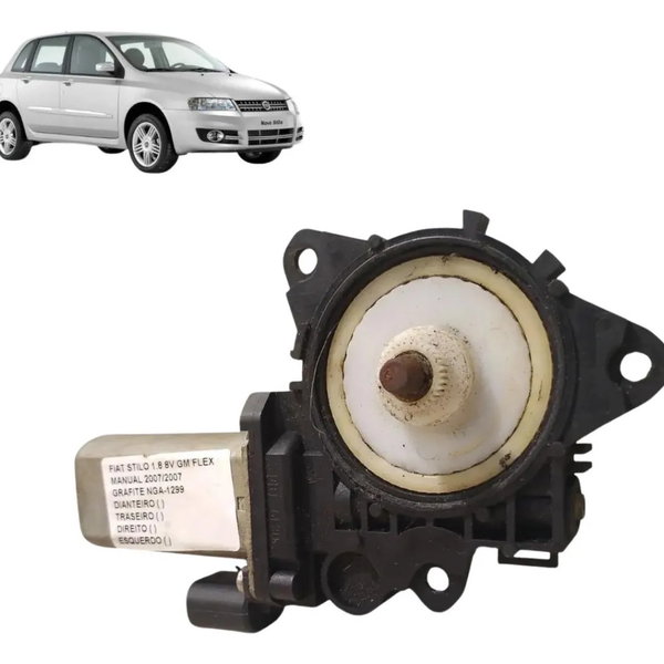 Motor Máquina Vidro Fiat Stilo 2003 A 2011 Dianteiro Direito