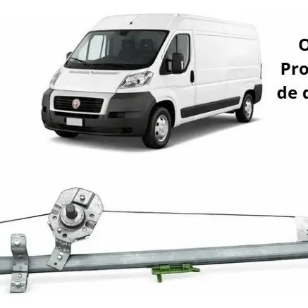 Maquina Vidro Manual Dianteira Esquerda Ducato 1998 A 2016
