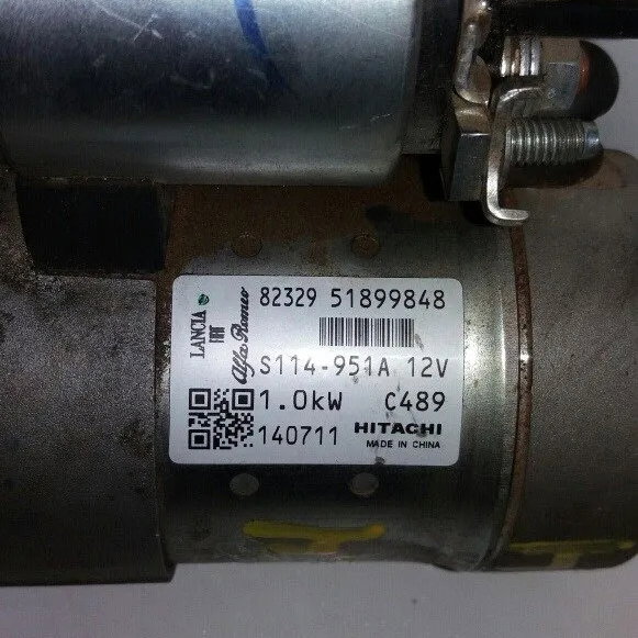 Motor De Arranque Partida  Fiat Doblo 1.4 2014