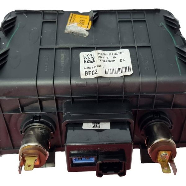 Entrada Usb E 12 V Aux. Creta 2021 Original Cx441 Preto