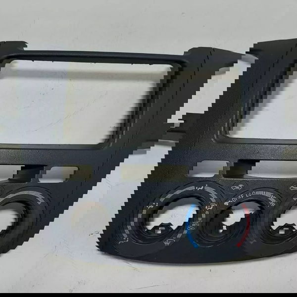 Moldura Painel Rádio Toyota Hilux 2011 Cx217 Preto
