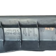 Soleira De Porta Dianteira Esquerda Rav4 2018 Preto