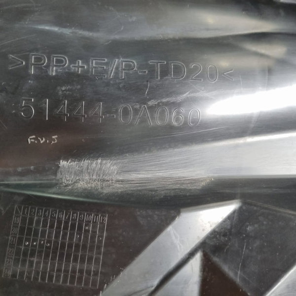 Protetor Parra Barro Toyota Corolla Cross 2021 Lado Esquerdo
