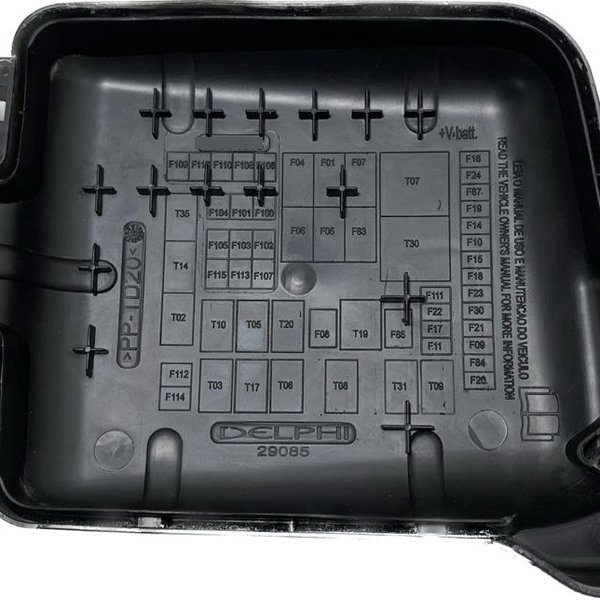 Tampa Caixa Fusiveis Fiat Fiorino 1.4 2015/2021 Cx397