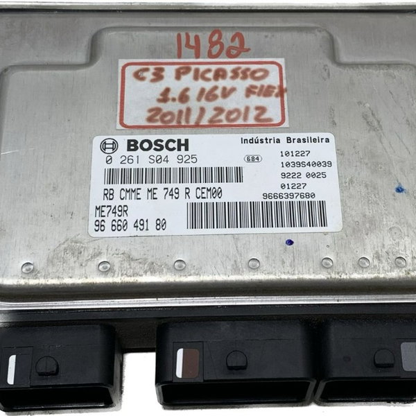 Kit Injeção Citroën C3 Picasso 1.6 16v Flex 11/12 Cx393