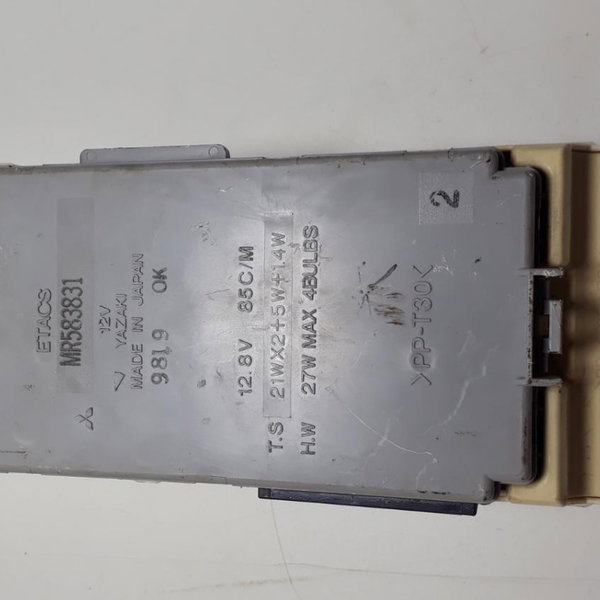 Caixa Fusiveis Módulo Etacs  Mitsubishi Tr4 2010 Cx112