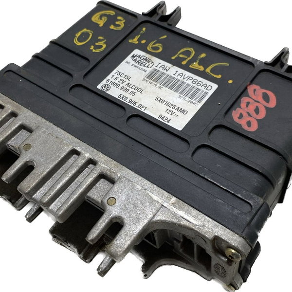 Kit Modulo Injeção Volkswagen Gol 1.0 16v 2002 Cx368