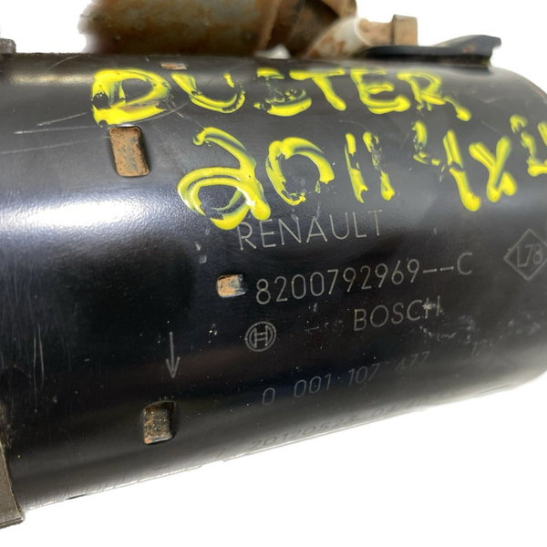 Motor Partida Aranque Renault Duster 2.0 Aut 4x4 2011
