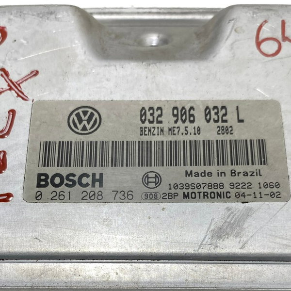 Modulo Injeção Volkswagen Polo 1.6 8v Flex 06/12 Cx358