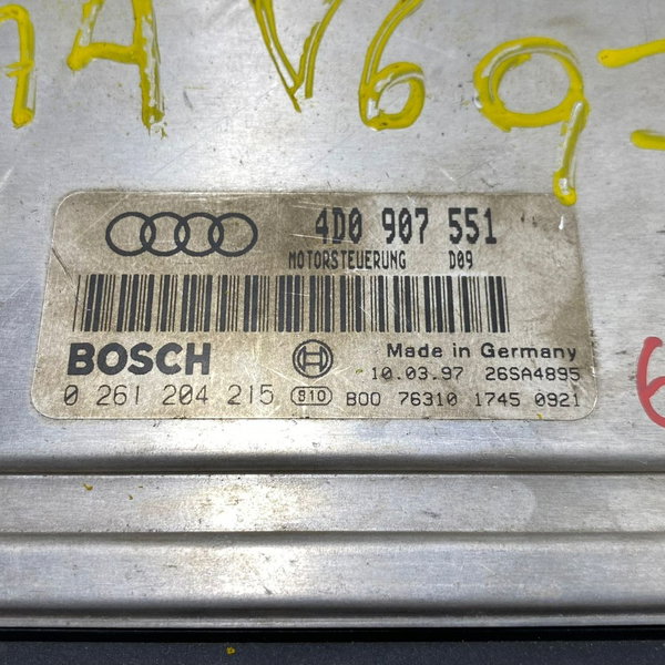 Modulo Injeção Audi A4 2.8 V6 97/00 4d0907551 Cx358