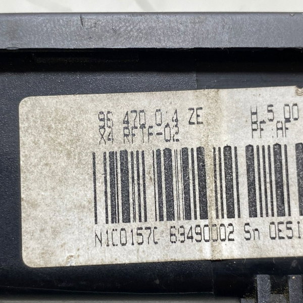 Comando Ar Condicionado Citroën C5 1997/2004 Cx349