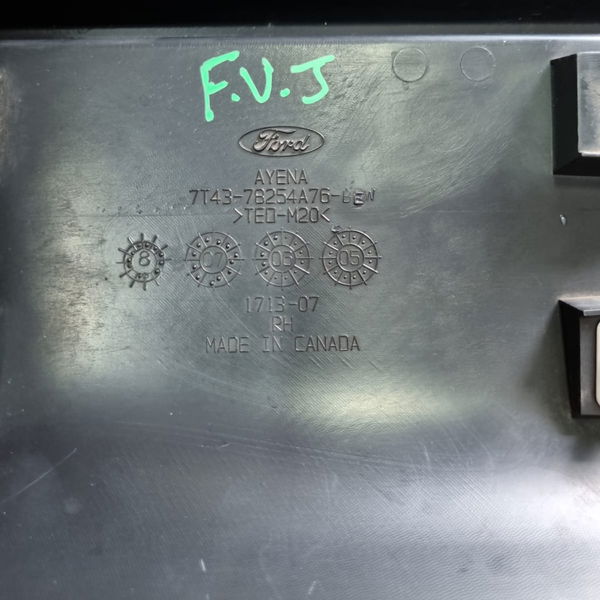 Borrachão Porta Traseira Direita Ford Edge 2009