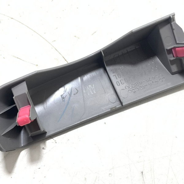 Moldura Acabamento Esq Painel Toyota Rav4 17/20 Cx333 Cinza