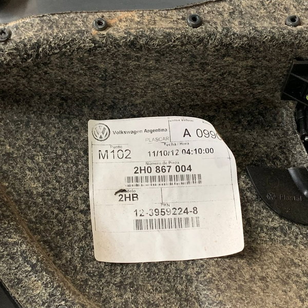 Forro De Porta Dianteiro Direito Volkswagen Amarok 2013/2016