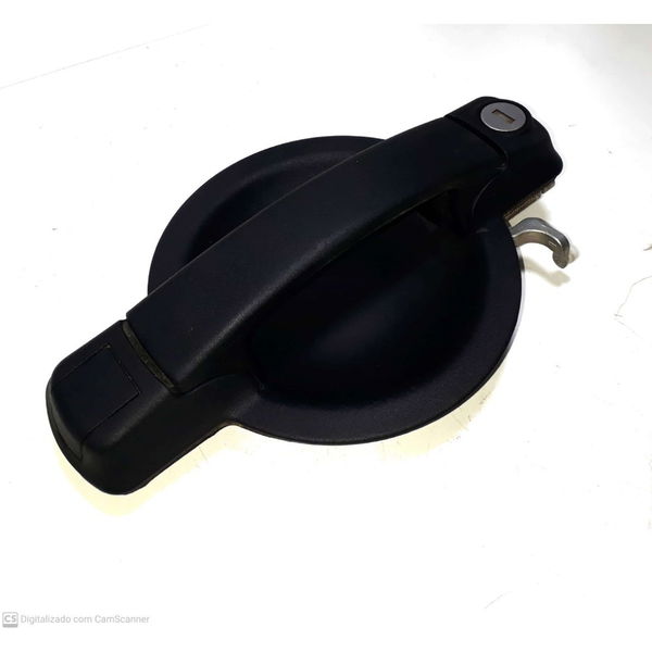 Maçaneta Puxador Externo D. Direito Fiat Doblô 2010 Cx62 Preto Dianteira