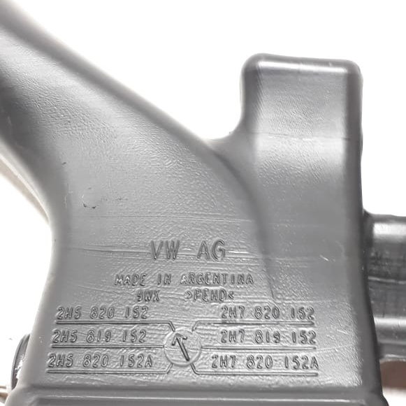 Duto Tubo Passagem De Ar Original Vw Amarok 2010/2014 Cx197